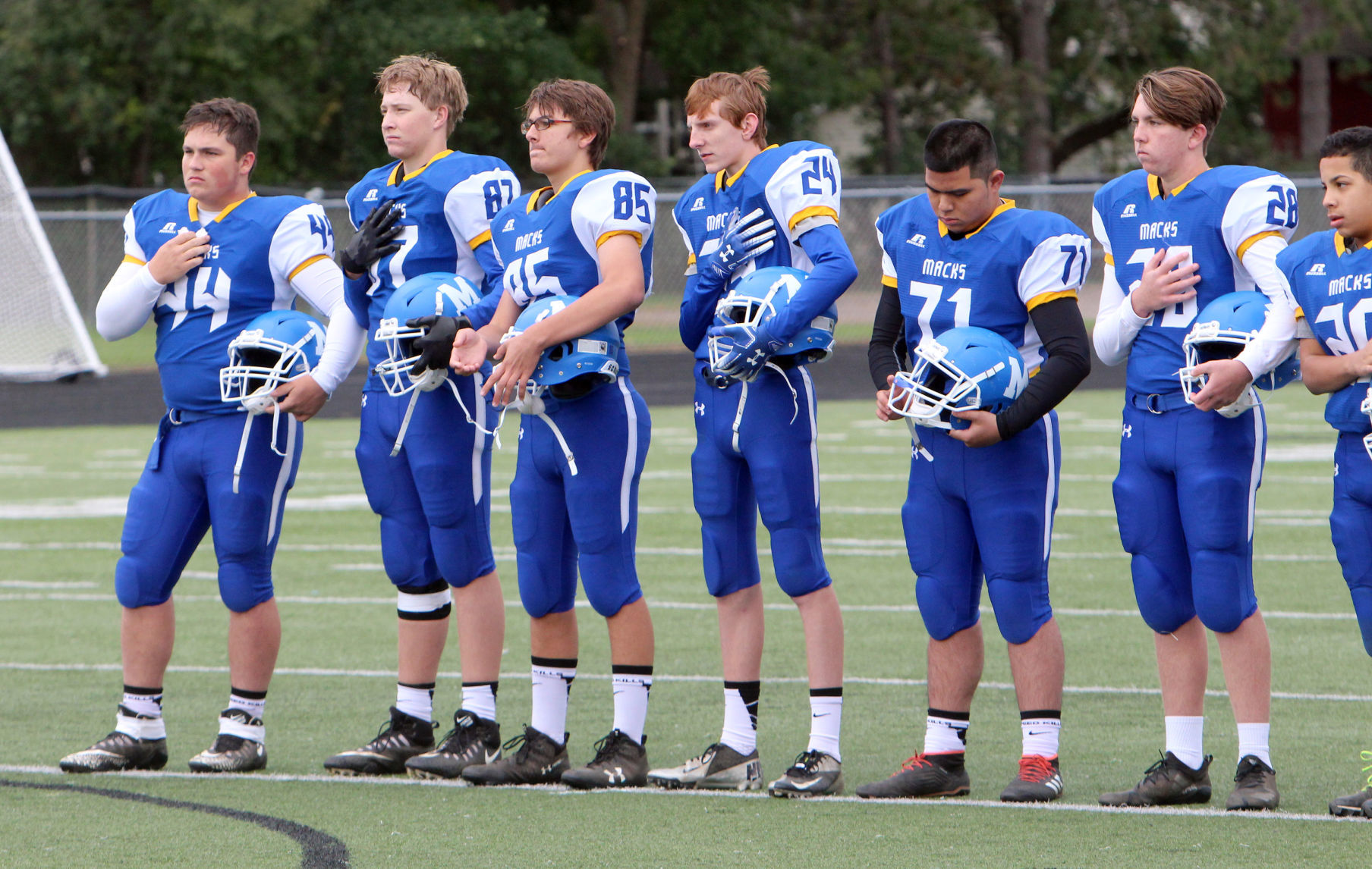 Phillips at McDonell football 9-29-18